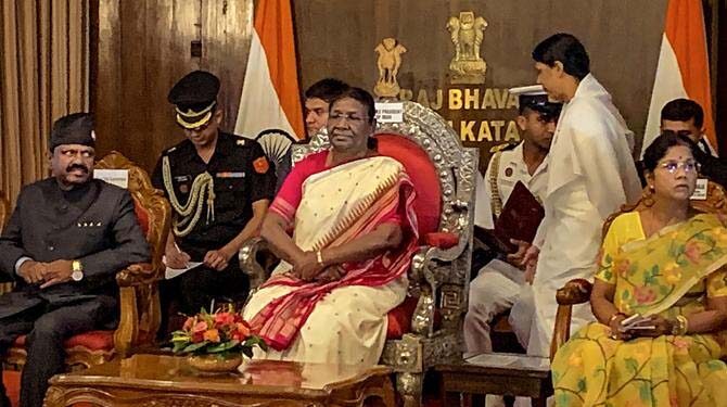 آج صدر جمہوریہ دروپدی مرمو کے ہاتھوں بحری جہاز ’وندھیا گیری‘ کا افتتاح