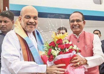 شیوراج سنگھ نے مدھیہ پردیش کو ’بیمار‘سے’بے مثال‘ بنادیا : امیت شاہ