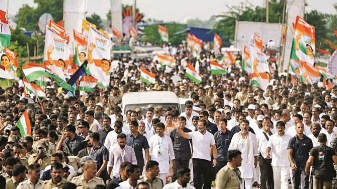 تلنگانہ میں کانگریسی ترنگا!