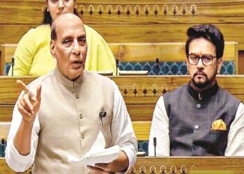 راج ناتھ سنگھ نے چین پر بحث کیلئے ادھیر رنجن چودھری کا چیلنج قبول کرلیا