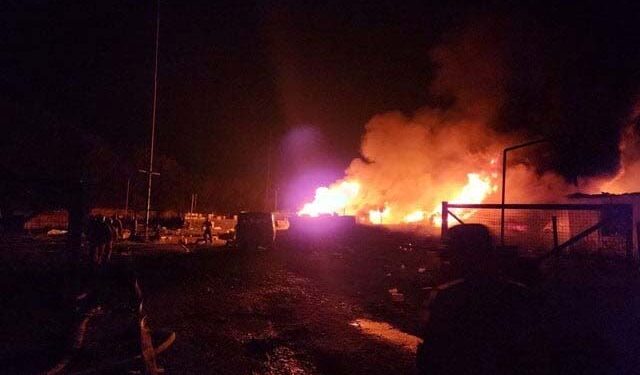 آذربائیجان کے آئل ڈپو میں دھماکا؛20 افراد ہلاک اور 200 زخمی
