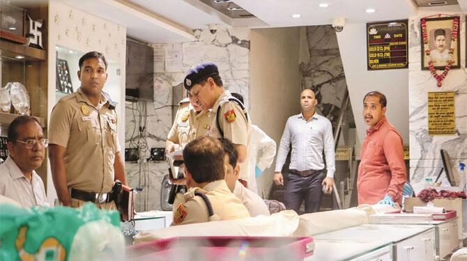 دہلی میں سنسنی خیز واردات ،۲۵؍ کروڑ روپے کے زیورات چوری