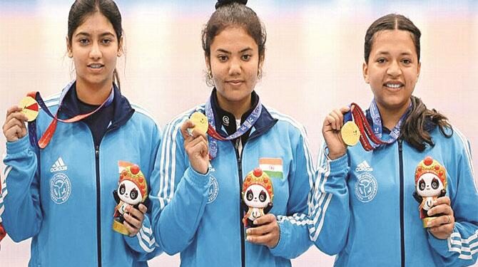 نشانہ بازی میں ہندوستان نے ۲؍ طلائی سمیت ۷؍ تمغے اپنے نام کئے