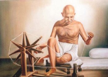 گاندھی جی کیلئے خراج عقیدت کے طور پر لکھا گیا یہ گانا ملاحظہ کریں