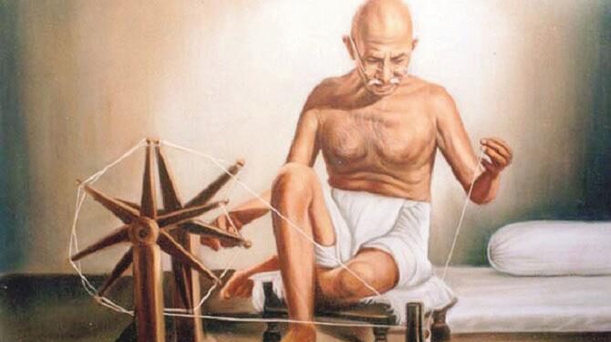 گاندھی جی کیلئے خراج عقیدت کے طور پر لکھا گیا یہ گانا ملاحظہ کریں