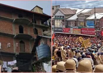 شملہ مسجد معاملہ: سنجولی میں کشیدگی کے پیش نظر چپّے چپّے پر پولیس جوان مستعد، دفعہ 163 نافذ