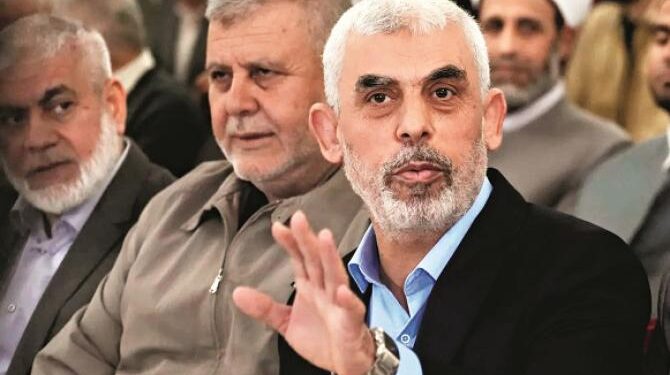 غزہ : اسرائیلی حملے کے بعد سے حماس کا یحییٰ سنوار سے رابطہ منقطع