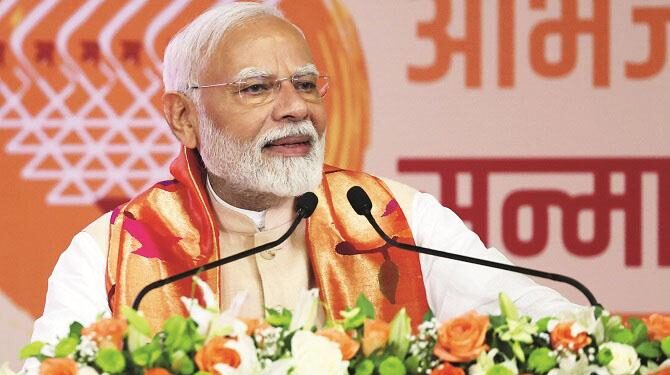 کانگریس اور اس کے حامی وقف کے غیر قانونی قبضوں کو ہٹانے نہیں دینا چاہتے: مودی