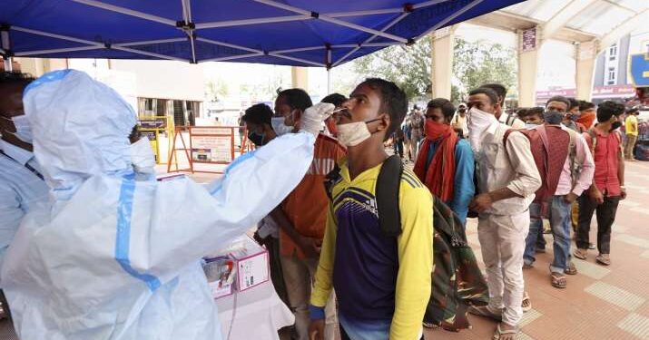 India’s daily Covid-19 tally rises to 38,353; Active cases lowest in 140 days