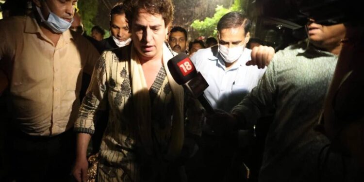 Your government has detained me for 28 hours without FIR: Priyanka Gandhi tells PM Modi