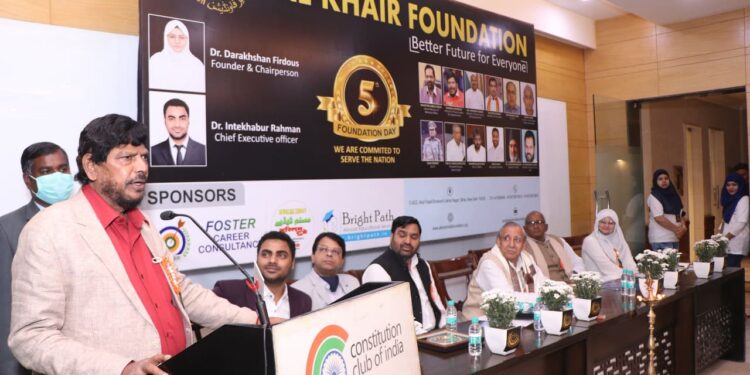 Al-Khair Foundation celebrates 5th foundation day at Constitution Club