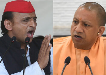 Yogi projects victory of ‘double engine’ government, Akhilesh predicts change