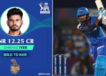KKR buy Shreyas Iyer for whopping ₹12.25 crores