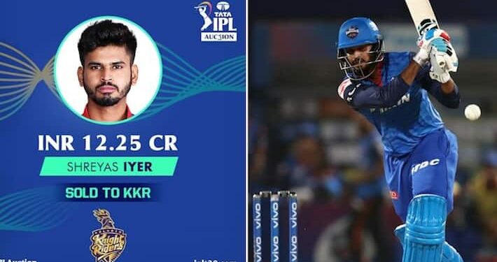 KKR buy Shreyas Iyer for whopping ₹12.25 crores